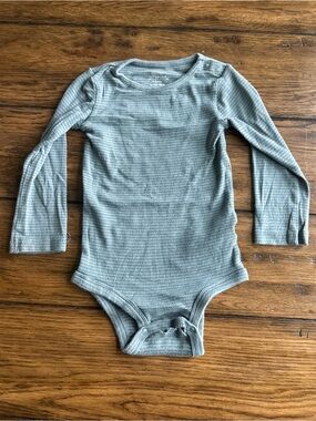 Little Planet Organic Stretch One-Piece in Dusky Blue